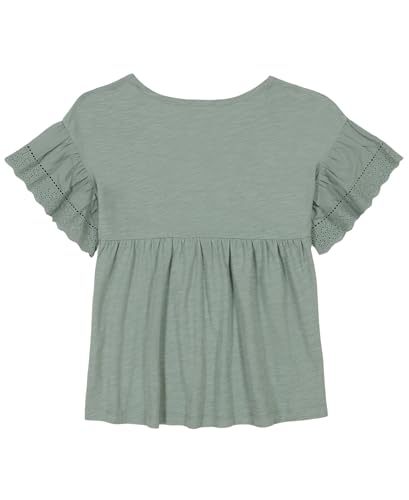 Lucky Brand Girls' Short Sleeve Babydoll T-Shirt2