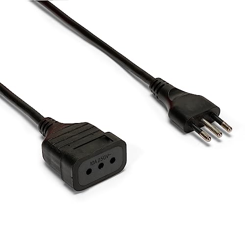 VELAMP Prolunga Elettrica 3m 10A Nero