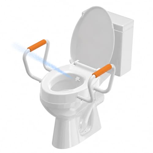 Huttdmel Elongated Bidet Toilet Seat