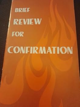 Paperback Brief Review for Confirmation Book