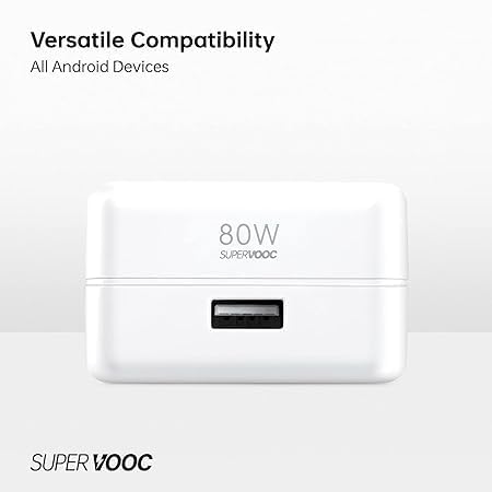 Image of Original 80W Supervooc Adapter for Realme 12 pro plus /11 pro plus /11 /10 /9 Pro /Narzo 60 Pro /60 /50 /50 pro /30 (DEC125)