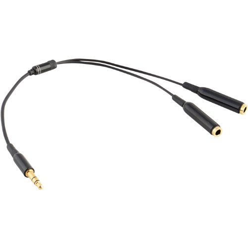 Splitter para auriculares 3.5 mm 2 unidades miniatura 1