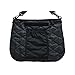 LVAD Gear Flannel Bag | LVAD Bag for LVAD Patients | Stylish and Functional LVAD Equipment Bag with Controller & Battery Pockets (Grey and Black)