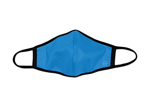 Preisvergleich Produktbild Maske aus Stoff, wiederverwendbar, Blau
