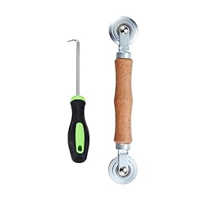 Lpraer Doppelrad Dichtungseinroller mit Haken