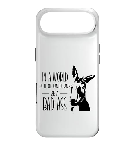 Be A Bad Ass Donkey Funny ����Ȉ��p �X�}�z�P�[�X iPhone Air �p