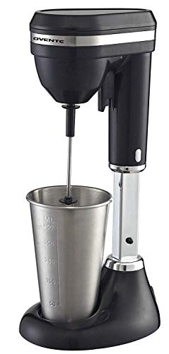 OVENTE Two-Speed Modern Easy Quick Stainless Steel Vertical Drink Mixer and Milkshake Maker