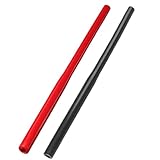 ATXYZOO 2PCS (Red+Black) Universal Spark Plug Socket Tool with Reusable Rubber Insert - Compatible with Cars & Motorcycles - Portable Installation and Removal Wrench