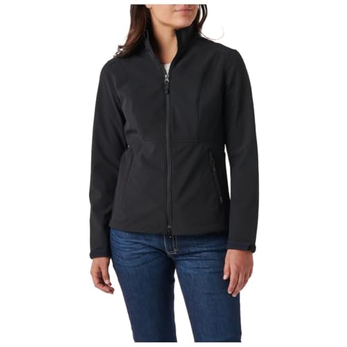5.11 38084-019-L Leone Softshell Jacket - Black (L)