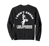 I Don't Crash I Do Random Gravity Checks Motocross Dirt Bike Sweatshirt