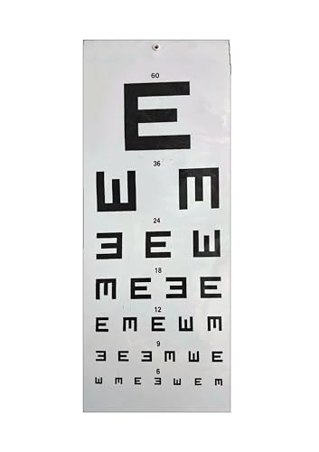 Image of EEP || Eye Vsion Test Chart || Professional Snellen Chart || Vision Test Eye Chart Set || 5 Professional Charts || Multiple Languages