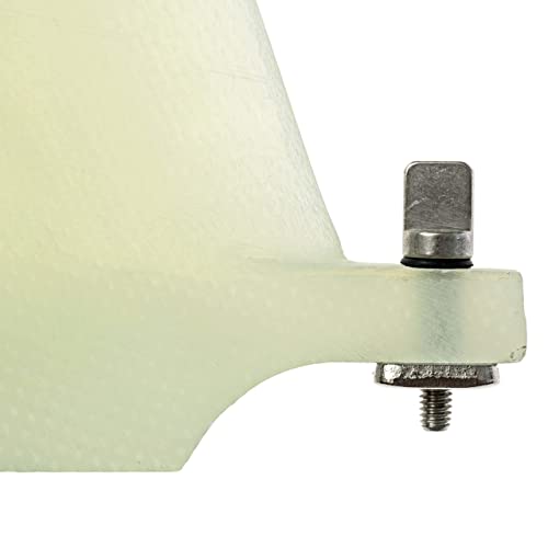 SBS 10" Premium Fiberglass Surf & SUP Fin - Free No Tool Fin Screw - 10 inch Center Fin for Longboard, Surfboard & Paddleboard - Image 4