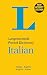 Langenscheidt Pocket Dictionary Italian: Italian-English/English-Italian (Langenscheidt Pocket Dictionaries) (English and Italian Edition)