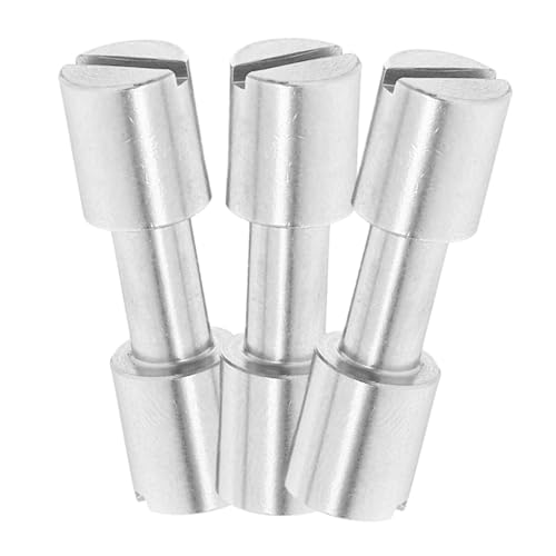 Gogogmee 3pcs Knife Mount Rivet Disassembly Screws Solid Screws New Tools Chef Knife Rivets Chili Tools Tool Supplies Handle Small Screws Short Screw Screws Food Tools Stainless Steel Grey