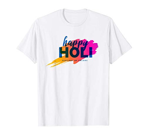 FESTIVAL OF COLORS HAPPY HOLI Camiseta