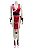 Mai Shiranui Cosplay Costume Jumpsuit Samurai Nitara Sexy Bodysuit Jacket Adults Womens Halloween Outfits