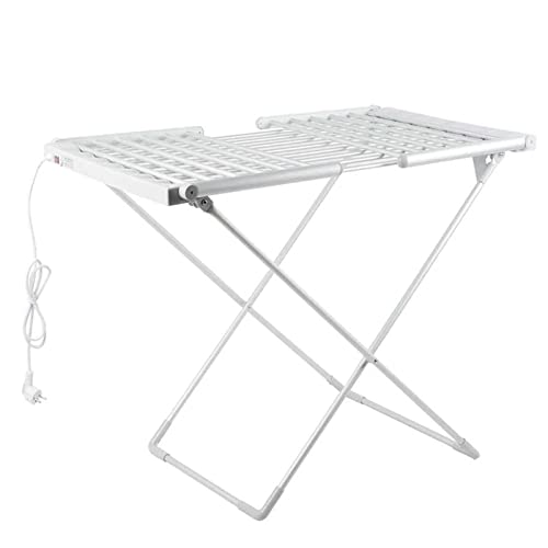 Séchoir à linge pliable chauffant pour petits espaces
