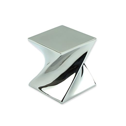 ArtsOnDesk Modern Art Paperweight Mr106 Stainless Steel Mirror Polish Luxury Desktop Home Office Supply Desk Accessory Organizer Holiday Wedding Graduation Corporate Present.