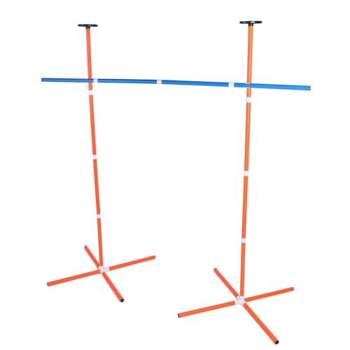 Outdoor Flying Disc Game Set, Fun Bottle Drop Yard Games, Quick Assembly and Disassembly, for Yard Lawn Beach (Blue)