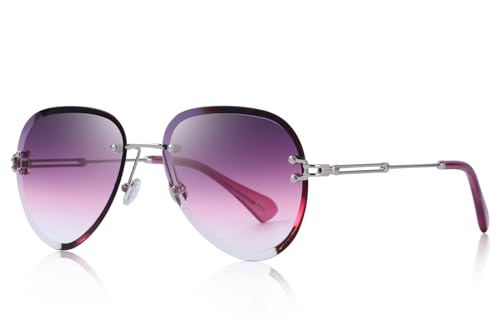 Vintage Sunglasses for Women Men Trendy Retro Pilot Sunglasses