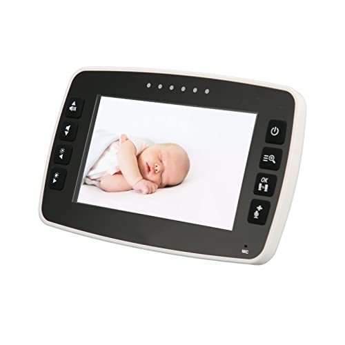 Monitor de Vídeo Sem Fio para Bebês, Alcance de Transmissão de 900 Pés, Conexão Wi-Fi, Monitor de be