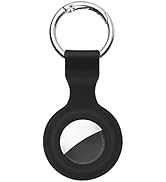 Ainiv Protective Case for AirTag, 1PC Silicone AirTag Keyring Case Compatible with Apple Airtag, ...
