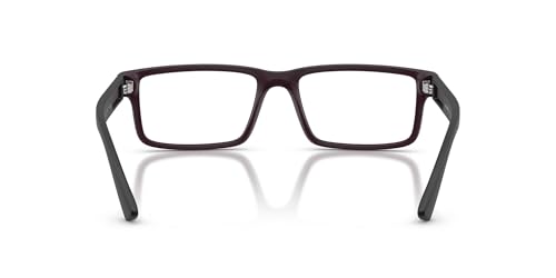 Image of Emporio Armani mens Ea3278 Rectangular Prescription Eyewear Frames