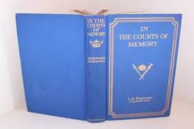 Hardcover In the Courts of Memory (Inscribed by the author) Book