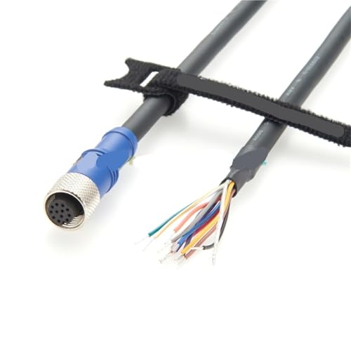 Cable de disparo de E/S para cámara 3D DS1000 M12 de 12 pines código A