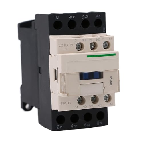 LC1DT20ED contacteur 20A bobine 48V tension CC commande inverseur 4NO