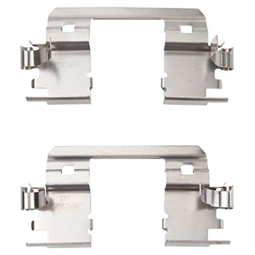 Image of TRQ Front and Rear Brake Caliper Set Zinc Coated Brackets Hardware Compatible with 2013-2017 Honda Accord