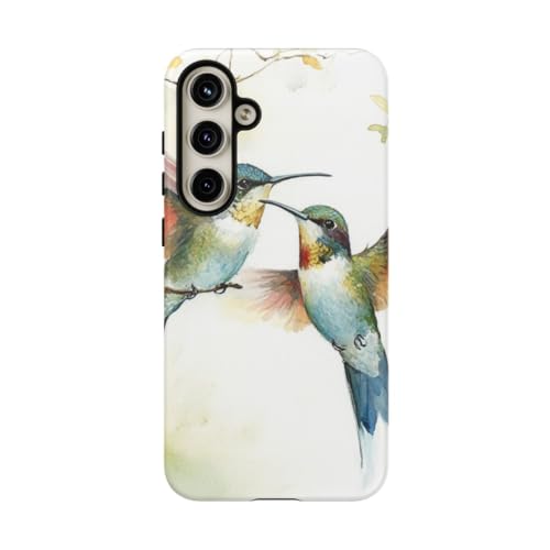 Coque Galaxy S24 Plus rigide mate Aquarelle haut de gamme