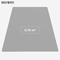GORILLA SPORTS® Bodenschutzmatte Fitness - 6/8 / 16/18 Stück, Eva | 60x60 oder 30x30, Rutschfeste Puzzlematte, stoßdämpfend und geräuscharm für Home Gym, Krafttraining und Fitnessgeräte – Ansicht 5