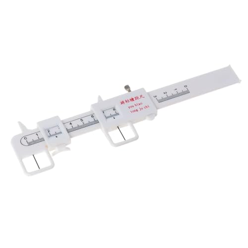CIYODO 1pc Pd Ruler Pupil Distance Measuring Tool Pupil Distance Measuring Ruler Eye Distance Ruler Pupil Distance Ruler Pd Measure Ruler Pd Distance Ruler Eye Tool White