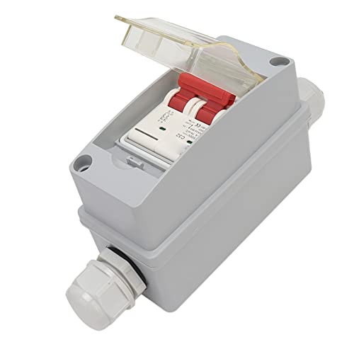 Magnetotérmico 32A 2P solar con cable premontado para evitar sobrecargas en paneles 5