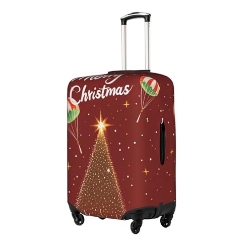 Travel Luggage Cover Merry Christmas Tree Gift Fashion Washable Baggage Suitcase Protector Fit For Luggage X-Large2