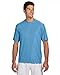 A4 Short-Sleeve Cooling Performance Crew Neck T-Shirt, 2XL, Light Blue