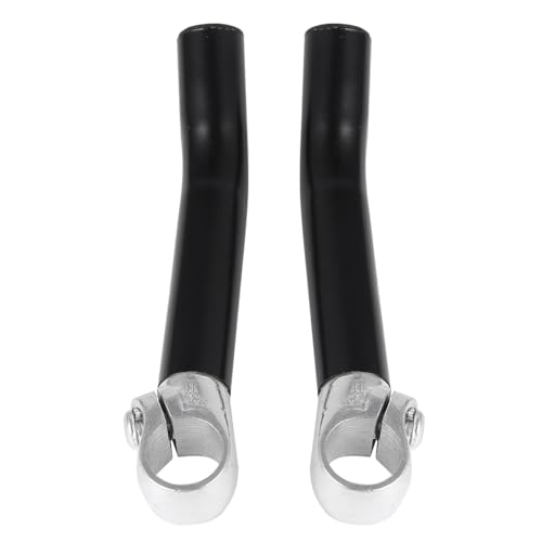 INOOMP 1pc Bike Handlebar Extension End Cycle Handle Cover Pay Rest Vice Black Mountain Extender Alloy Grips Bicicleta, 16.5X2.5X2.5CM (2113524KBJ)