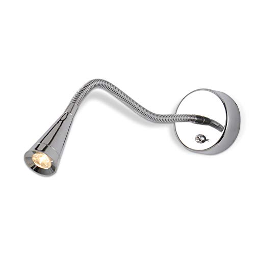 Lámpara de libro para leer en la cama con luz de lectura LED flexible AMUCK para dormitorio