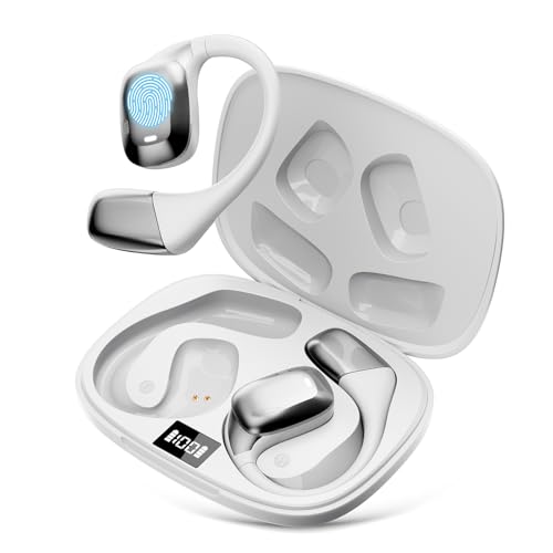 Image of JOYHOOD ai translation earbuds real time,144 language translator earbuds,60H Playtime audifonos traductores ingles espanol en tiempo real, 3-in-1 translator device headphones for Travel /Business,White
