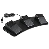 Le commutateur au pied USB peut être utilisé pour contrôler votre ordinateur à pied. Il est utilisé pour jouer à des jeux, en usine, contrôler des instruments, aider les s, etc. Vous pouvez l'utiliser par les mains ou les pieds pour l'efficacité.