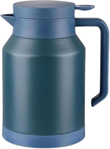 AOBOPO保温卓上ポット 長時間保温 ワンクリック出水・シール漏れ防止 おしゃれデザイン サーモス卓上ポット 1.5 リットル大容量 家庭用・業務用・旅行・アウトドア兼用 蓋付き ステンレス真空断熱魔法瓶 保温保冷両対応