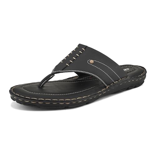 Image of Centrino Sandal for Men | Grip Insole for Stability | slippers for men | Modern Look with Straps | Soft & Comfortable Men's Sandal | Bounce Back Anti-Skid Water Resistant Comfortable Footwear (9261)