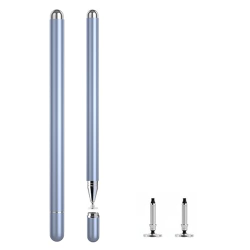 Stylus-Stift für Samsung Galaxy Tab A7/A8/A8plus/A9/A9Plus, S-Stift kompatibel mit iOS/Android/Windows und anderen digitalen Geräten mit kapazitivem Bildschirm, Violett, 2 Stück