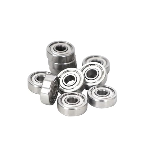 Rodamiento rígido de bolas R2ZZ en miniatura para alta precisión, pack de 5 unidades ABEC-5