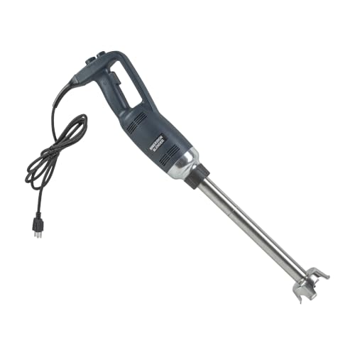 Image of Restaurantware Immersion Blender 5 Count 16 inch Shaft Stainless Steel Hand Mixer Variable Speed 2 /3 HP Kitchen Blender Culinary Tool Blue