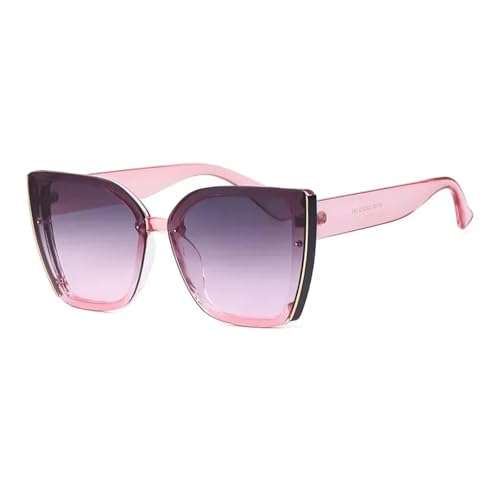 Lunettes de soleil rétro larges contre l'éblouissement pour femme et homme