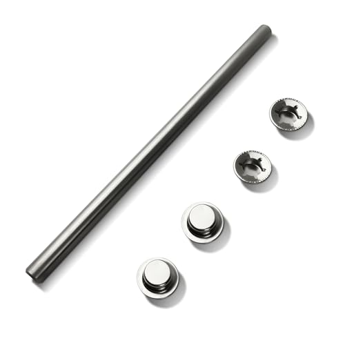 COLOFULWAY 5/8 Inch OD 304 Stainless Steel Boat Trailer Roller Shaft (5/8-13-1/4)