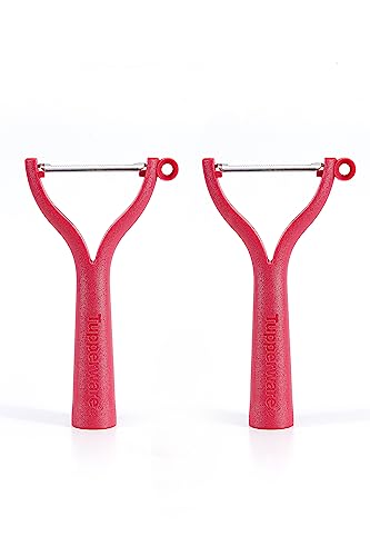 TUPPERWARE C45 Pelaverdure Universale rosso (2)