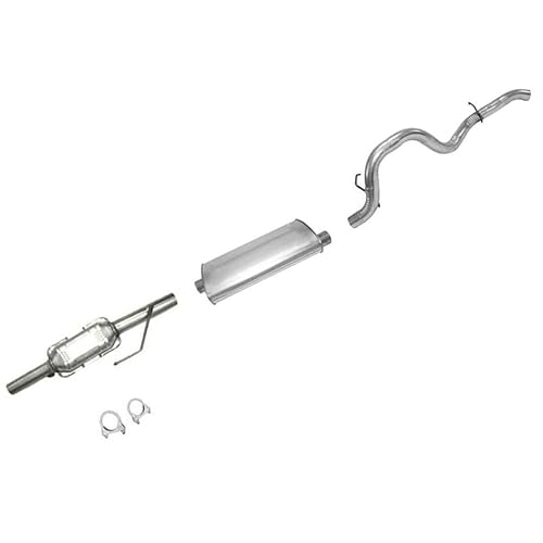 Muffler Catalytic Converter Exhaust Pipe System Replacement Part for Jeep Wrangler 1997-1999